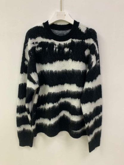 Striped Mohair Sweater